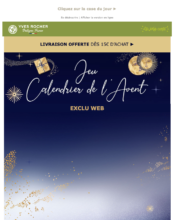 e-mailing - Marketing Acquisition - Jeu promo - Yves Rocher - 12/2022