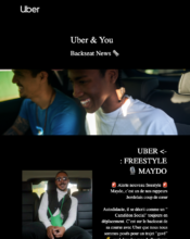 e-mailing - Marketing relationnel - Newsletter - Uber - 11/2022