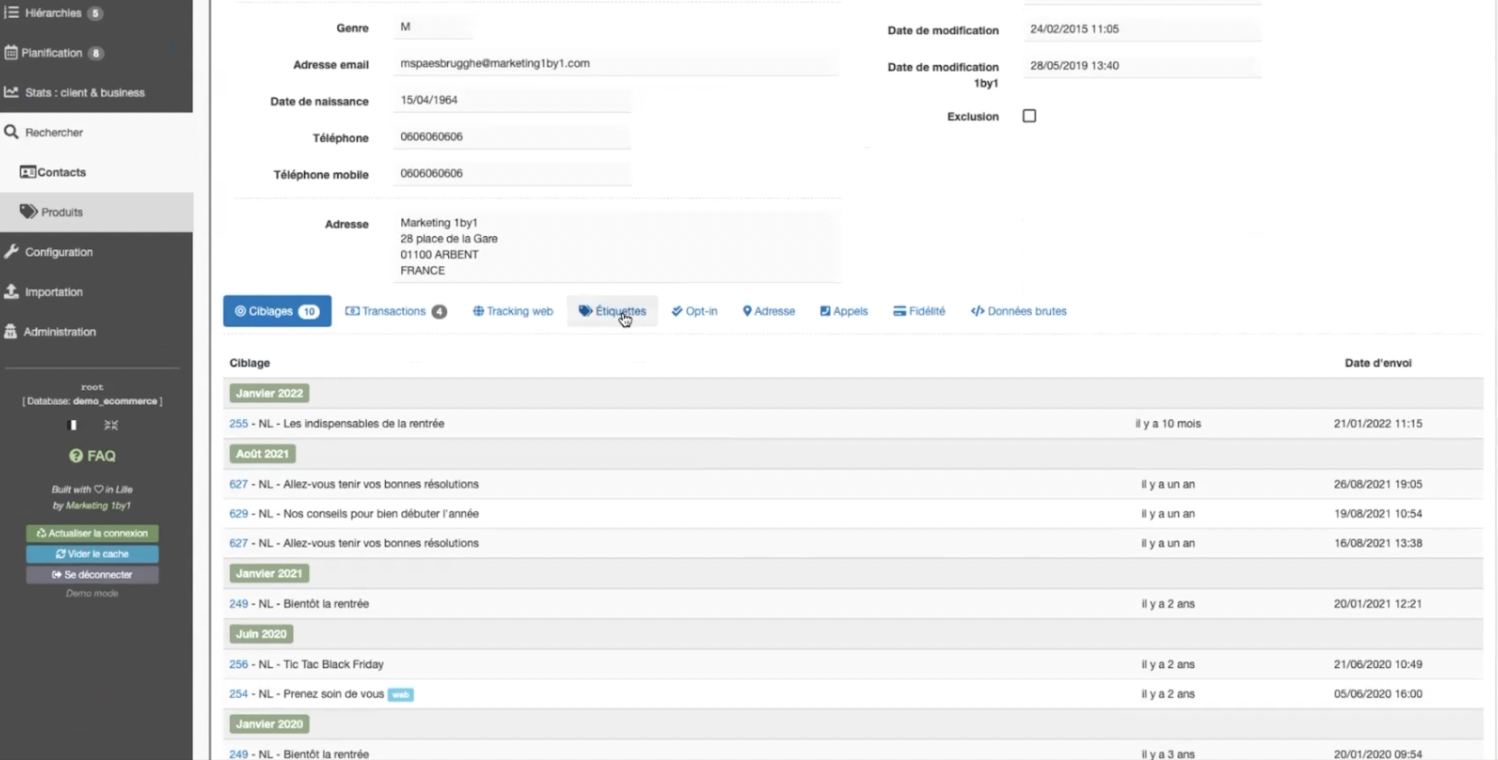 cdp marketing 1by1 vue client 3