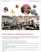 e-mailing - Marketing Acquisition - Collecte de dons - Marketing fidélisation - Renouvellement abonnement - EndoFrance - 01/2023