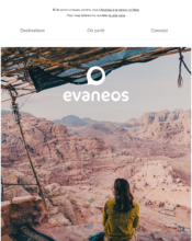 e-mailing - Marketing relationnel - Newsletter - Evaneos - 12/2022