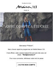 e-mailing - Maison 123 - 01/2023