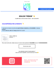 e-mailing - La Redoute - 02/2023