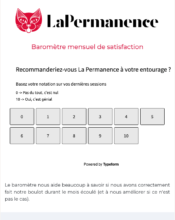 e-mailing - Enquêtes Clients - NPS / Avis clients - La Permanence - 02/2023