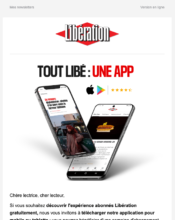 e-mailing - Marketing Acquisition - Acquisition abonnements - Libération - 02/2023