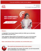 e-mailing - Service Clients - Mise à jour coordonnées (téléphone, adresse, etc...) - Generali - 03/2023