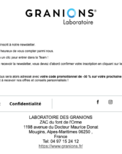 e-mailing - Santé Beauté - 03/2023