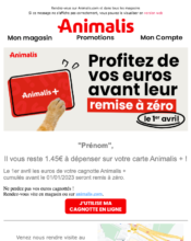 e-mailing - Animalis - 03/2023