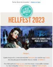 e-mailing - Marketing Acquisition - Jeu promo - Le Petit Vapoteur - 04/2023