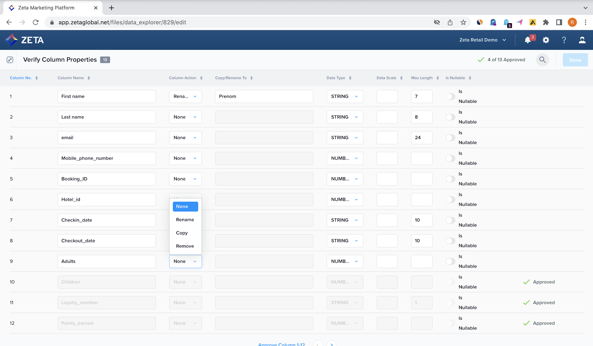 zeta marketing platform sftp 4