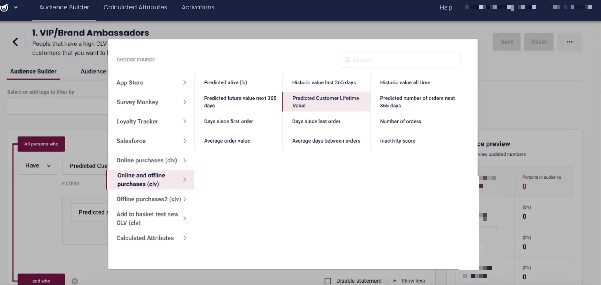 cdp raptor modele predictif customer lifetime value