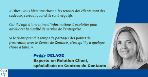 Peggy DELAGE, Experte en Relation Client
