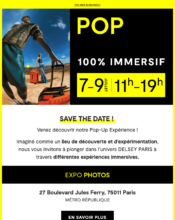 e-mailing - Marketing relationnel - Evénement - Delsey Paris - 07/2023