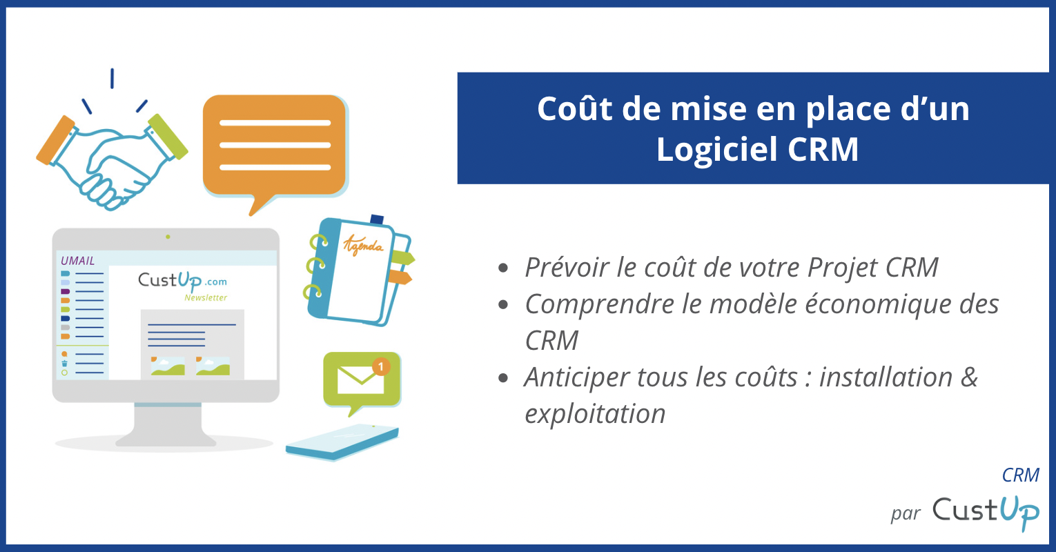 cout mise en place logiciel crm