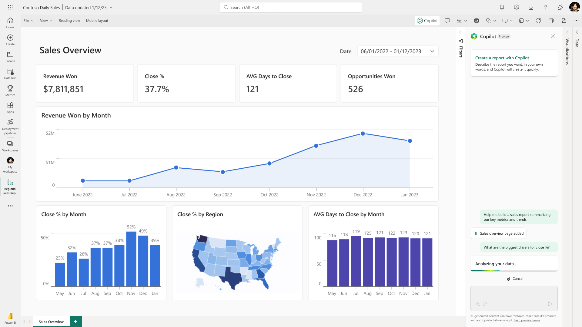 powerbi outil reporting