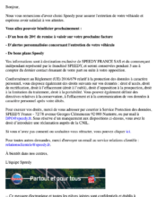 e-mailing - Marketing relationnel - Données clients / RGPD - Speedy - 11/2023