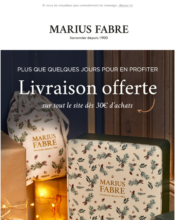e-mailing - Marketing Acquisition - Derniers jours - Marius Fabre - 11/2023
