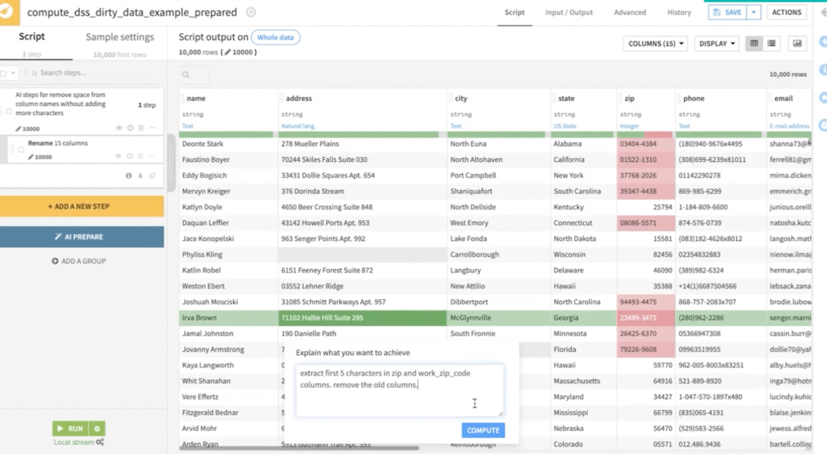 cas usage intelligence artificielle gestion donnees clients exemple dataiku 2