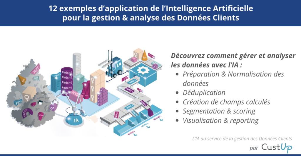 cas usage intelligence artificielle donnees clients