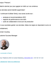 e-mailing - Marketing relationnel - Données clients / RGPD - Semji - 12/2023