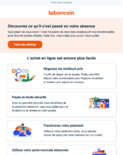 e-mailing - Marketing Acquisition - Relance inactifs - Leboncoin - 03/2024