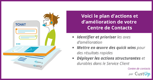 Plan d'actions d'amélioration d'un Centre de Contacts