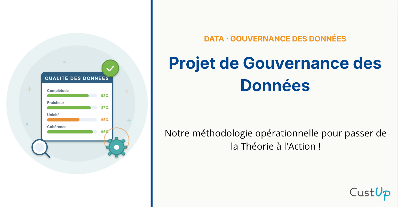 projet methode gouvernance des donnees