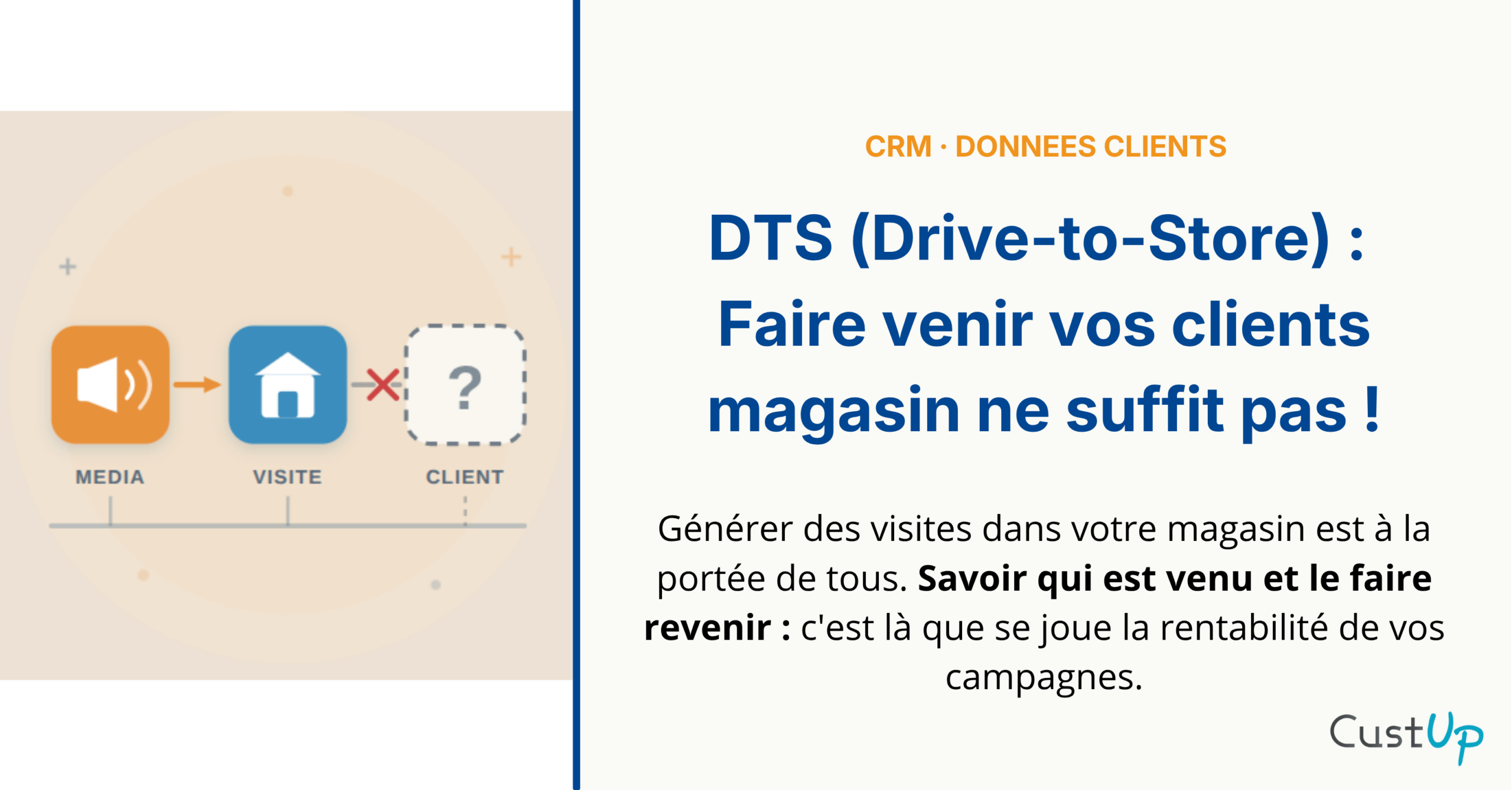 DTS (Drive-to-Store) : Faire venir en magasin ne suffit pas !